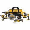 DEWALT Cordless Tool Combination Kit: 6 Tools, 20 V DC Volt, Battery Included, 20V MAX* XR®, 31AC52