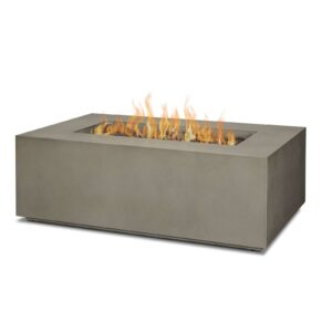 Real Flame Aegean 42″ Rectangle Propane Gas Outdoor Fire Table