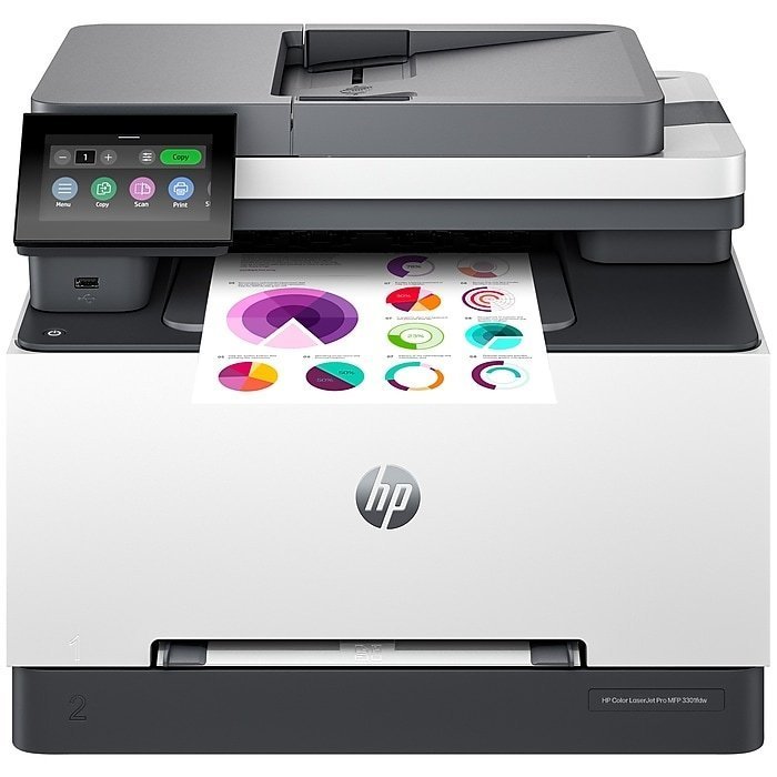 HP Color LaserJet Pro MFP 3301fdw | Color | Print, copy, scan, fax | Wireless | 499Q5F#BGJ